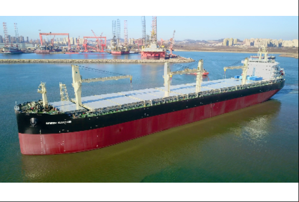 Maior navio de transporte de celulose do mundo conclui sua primeira viagem até a China