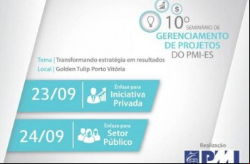 SeminÃ¡rio de Gerenciamento de Projetos promove minicursos para profissionais da Ã¡rea